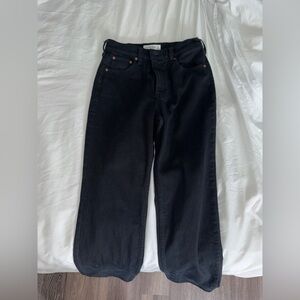ABERCROMBIE ULTRA HIGH RISE 90's STRAIGHT LEG JEANS 27 SHORT